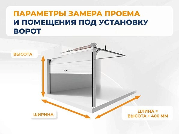 Cекционные ворота 2500х2050 мм белые DoorHan RSD02, volgograd.doorhan.ru